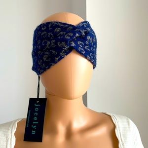 NWT JOCELYN CASHMERE BLEND HEADBAND